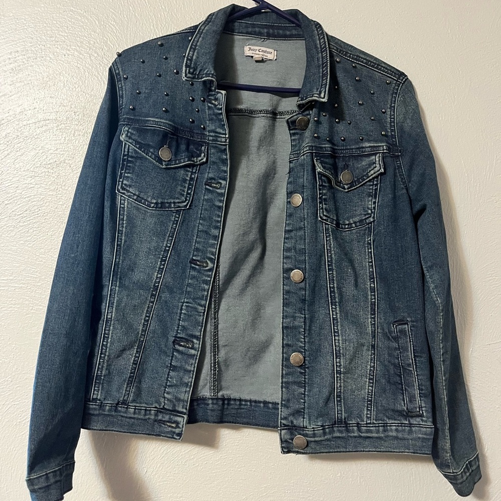 Juicy Couture Jean Jacket with Embellishments 🥰